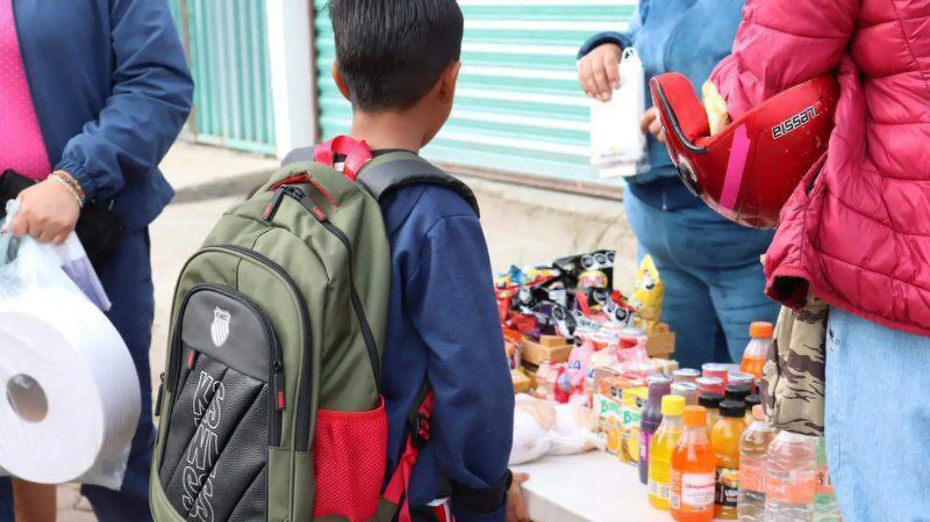 Comida chatarra en escuelas